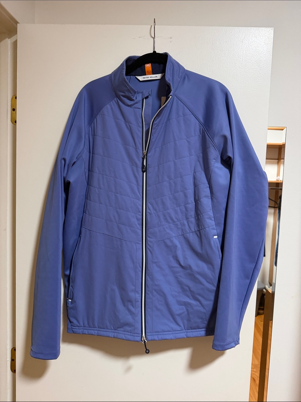 Peter Millar Men’s Periwinkle Full-Zip Performance Jacket